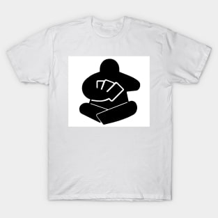 Card playing meeple T-Shirt